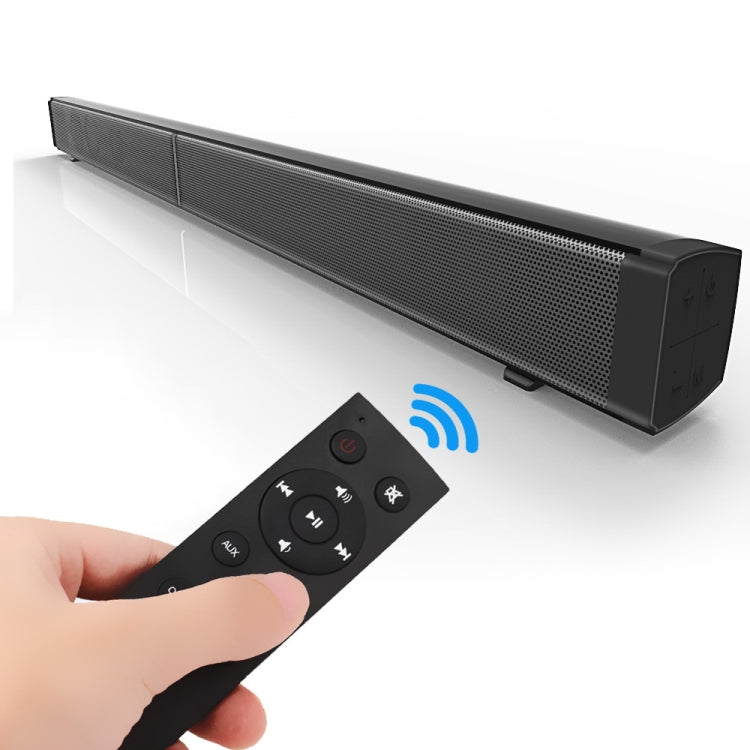 Soundbar LP-09 (CE0148) Altoparlante soundbar wireless Bluetooth per home theater con telecomando, CE0148 Black Soundbar LP-09 (CE0148) Altoparlante soundbar wireless Bluetooth per home theater con telecomando, CE0148 Black